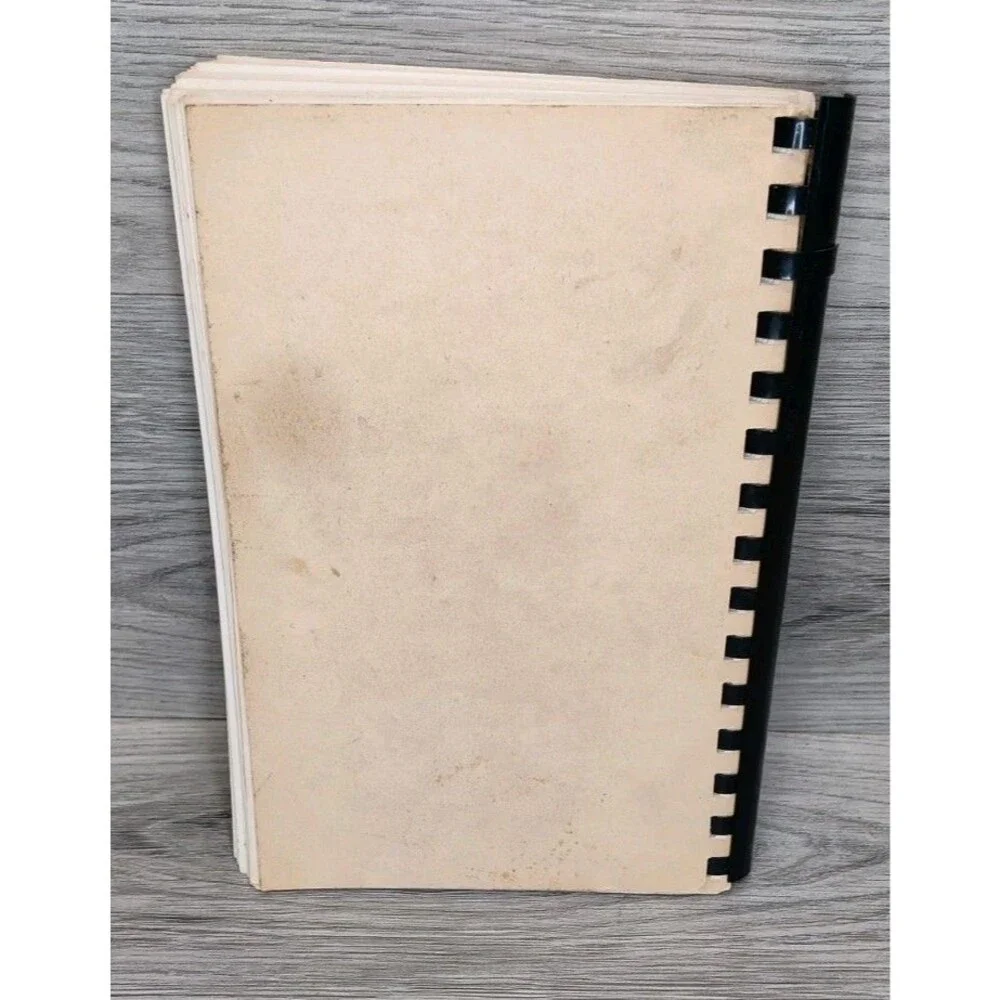 Vintage Old Time Cooking Recipes Cookbook Newaygo County Medical Facility MI